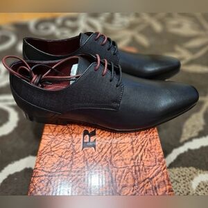 Regal By Mirage Sleek Black Men's Dress Shoes, 41 EU, 8US, NEW